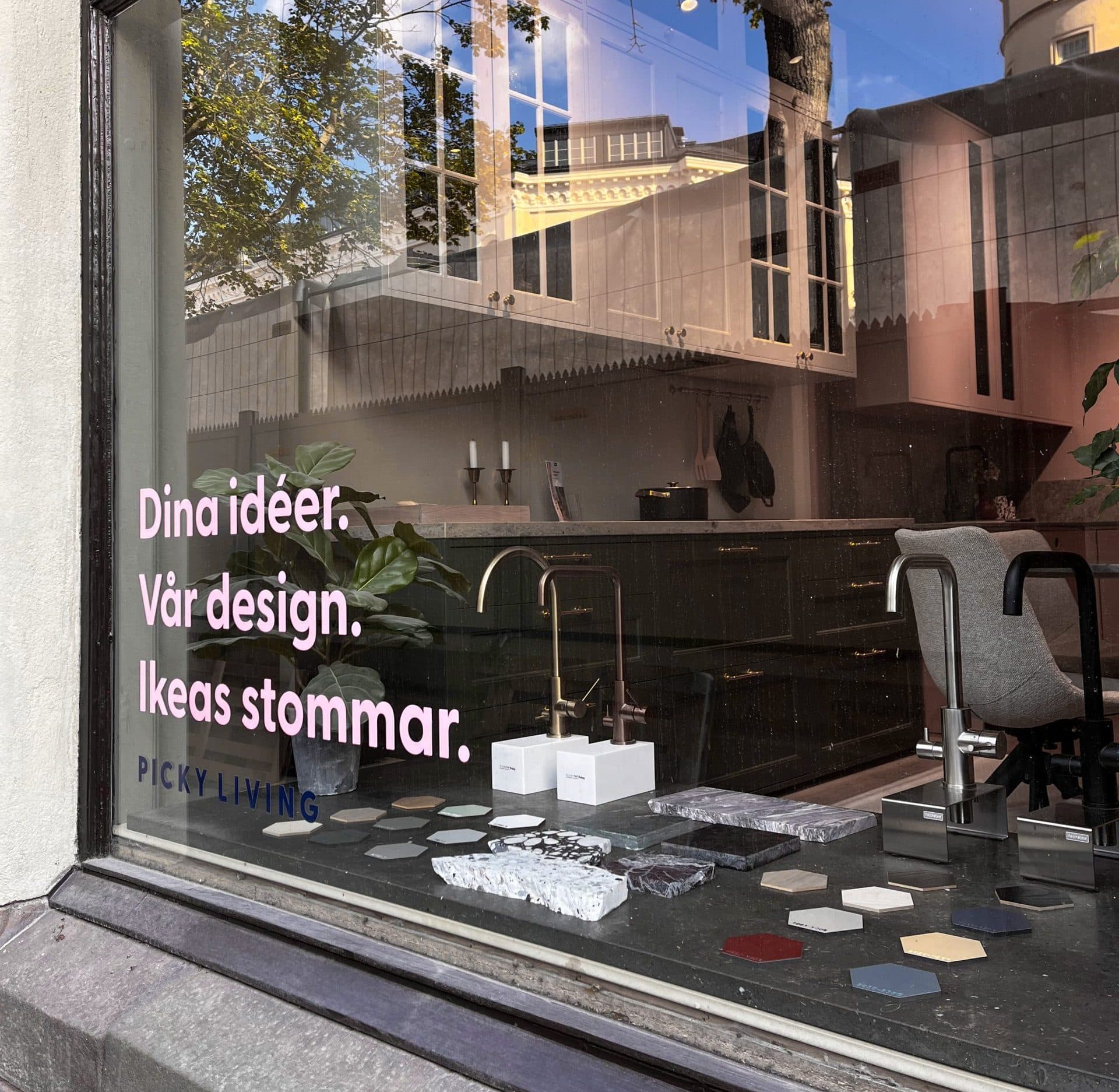 Picky Living showroom Stockholm